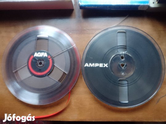 Agfa Ampex Akai 18 cm orsó magnószalag