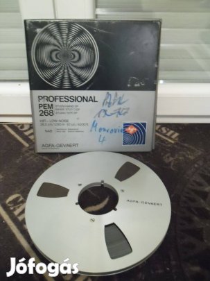 Agfa PEM 268 revox akai stb szalagos orsós magnóra