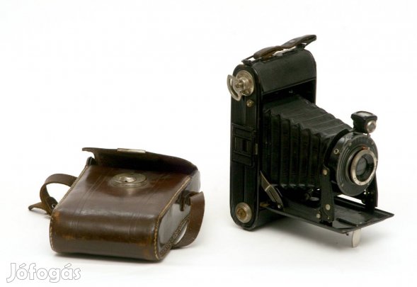 Agfa harmonikás 6x9cm középformátumú antik fényképezőgép eladó