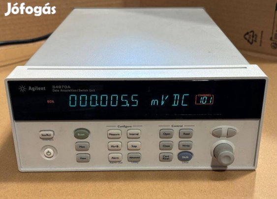 Agilent HP Keysight 6.5 digites sokcsatornás multiméter