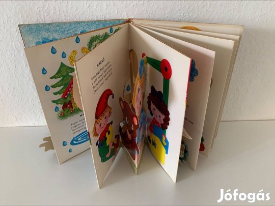 Agnyija Barto: Játékok gyerek könyv retro térbeli 3D mesekönyv