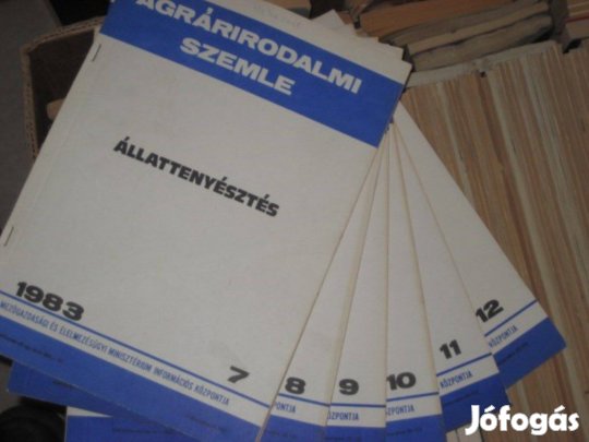 Agrárirodalmi szemle 1983 7.-12. (állat)