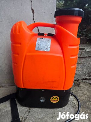 Agrimotor SX 15D akkus háti permetező hosszú szárral