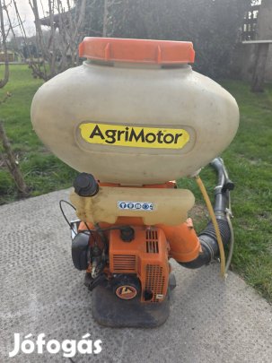 Agrimotor háti permetező