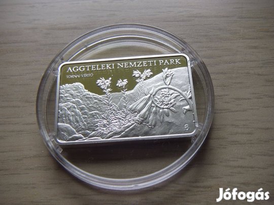 Agteleki Nemzeti Park Ezüst Emlékérem 2025 zárt kapsz + Tanúsítvány