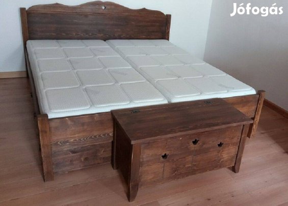 Ágy / Ágasi Lóca / Paraszt Bútor / Népi Bútor /