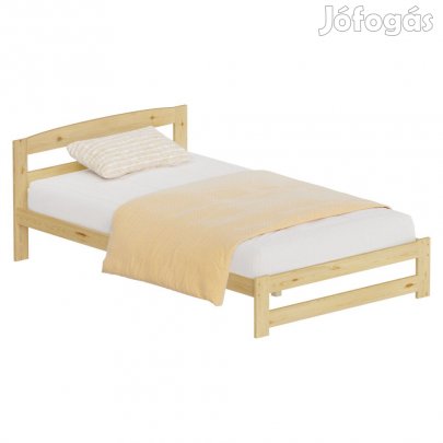 Ágy ágyráccsal, természetes, 120x200, AZRA
