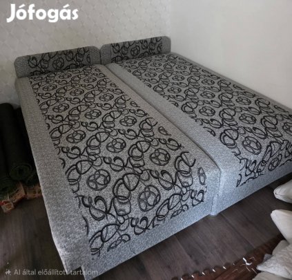 Ágy heverő ágyneműtartós új állapotban 2 db