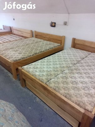 Ágyak 160*200 és 180*200 méretben tömör tölgyfából eladóak !