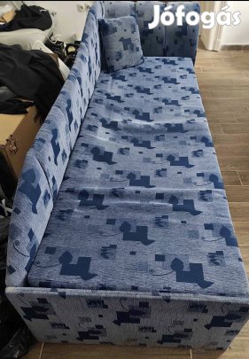 Ágyazható kanapé kék színű Hajdúszoboszló