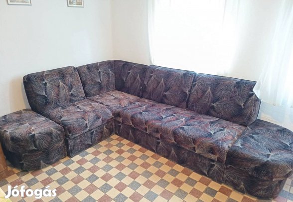 Ágyazható sarokülő garnitúra