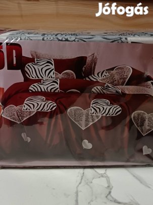Ágynemű garnitúra 7 részes 5D szívecskés 