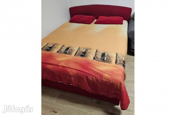 Ágynemű tartós franciaágy Jysk matraccal