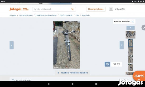 Agyváltós kerékpár