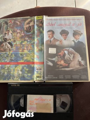 Ahol angyal se jár romantikus vhs 