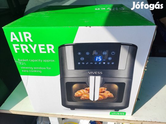 Air Fryer Vivess 7.2l Új!! 