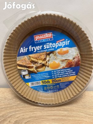 Airfryer sütőpapír - 20 cm, kerek, 50 db/csomag