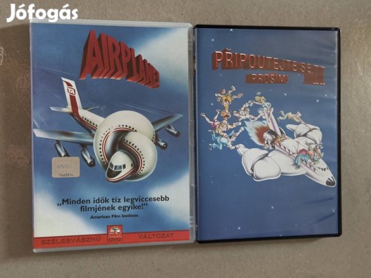 Airplane 1,2rész (a második rész szinkronos) dvd