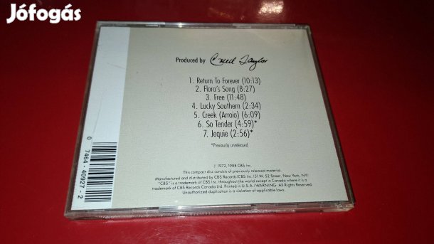 Airto Free Jazz Cd 1988 USA