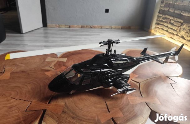Airwolf Helicopter Motion RC Rotorscale B222 Shadow Black 450