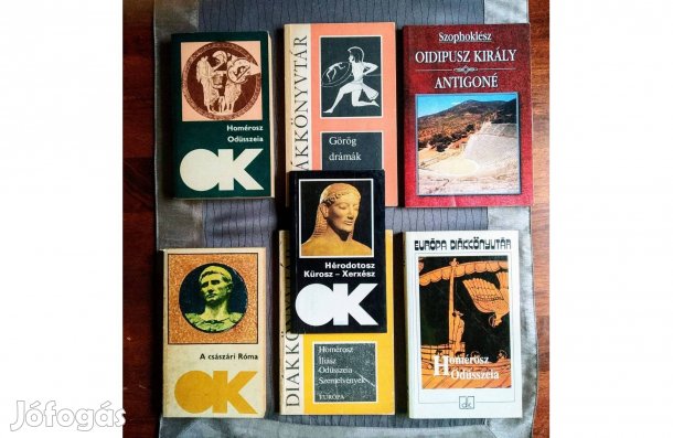 Aiszkhülosz: Leláncolt Prométheusz Szophoklész: Antigoné Euripidész: Í