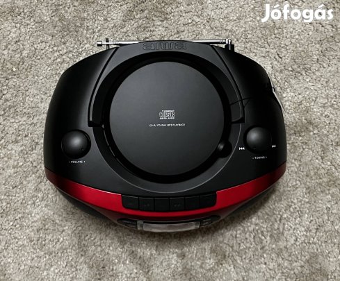 Aiwa Bbtc-550RD hordozható média lejátszó - Piros