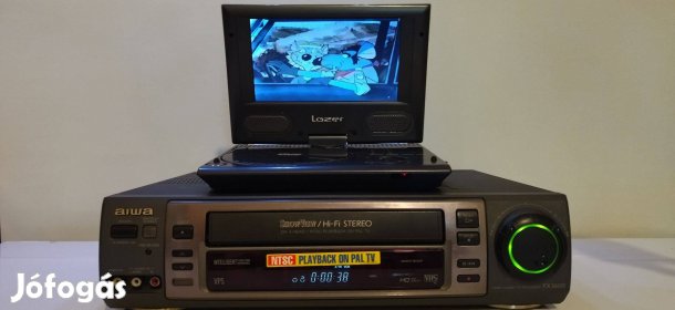 Aiwa FX-3600 KH HIFI Stereo VHS Video, Videomagnó