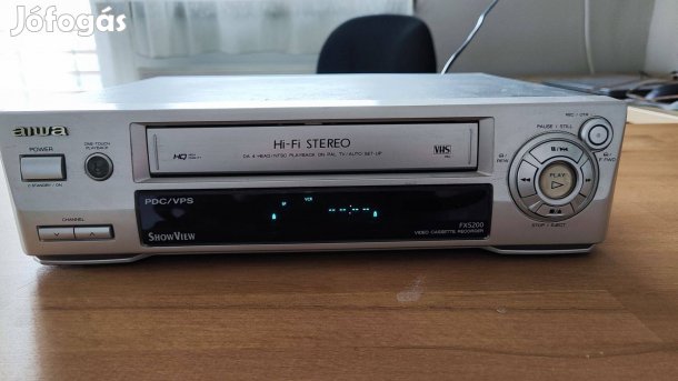 Aiwa HV-FX5200Z 4 fejes Hi-Fi Stereo videómagnó