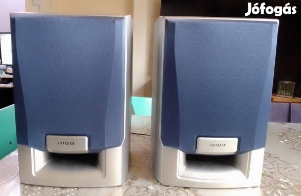 Aiwa reflex hifi-hangfalpár, régebbi, megkímélt, Univerzális 6-ohm