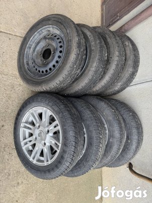 Aixam kerék felni gumival