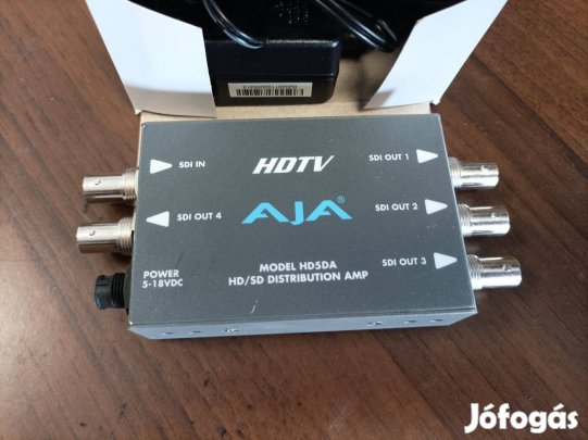 Aja HD5DA HD/SD-SDI jelerősítő képosztó