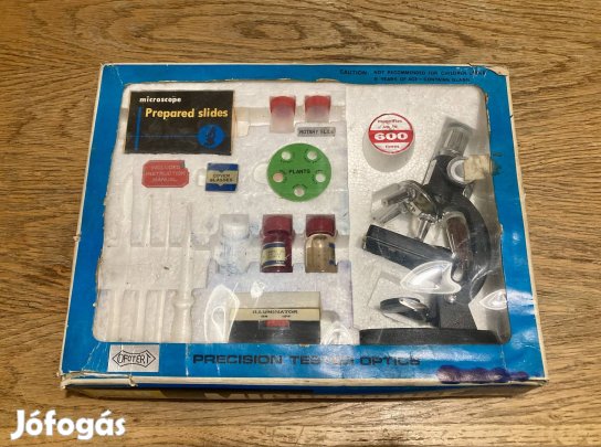 Ajándék ötlet! 600 x nagyítású mikroszkóp