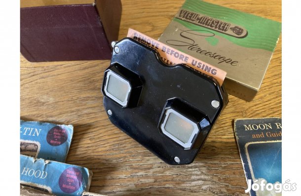 Ajándék ötlet! Első generációs View Master 3D rengeteg sztereó képpel
