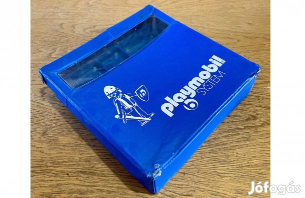 Ajándék ötlet! Első szériás Playmobil játékkoffer. 1974