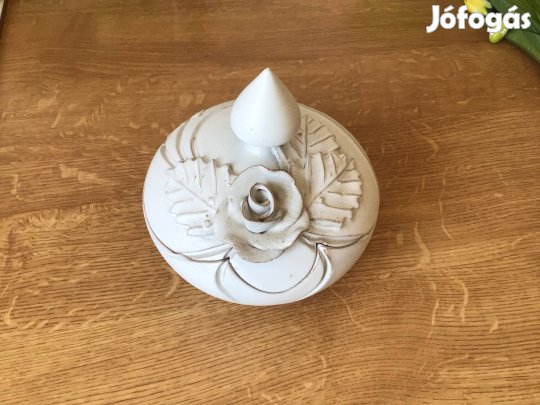 Ajándék ötlet! Kerámia bonbonier, cukorka tartó Pesterzsébeten eladó