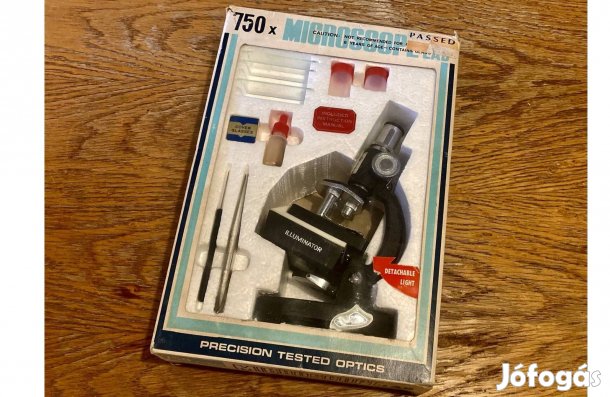 Ajándék ötlet! Új 750 x mikroszkóp Japánból