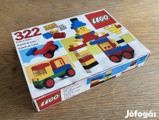 Ajándék ötlet! Új, még nem játszott Lego 322. 1981