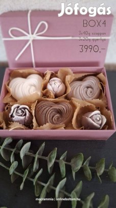 Ajándékbox szappan-gyertya kombináció