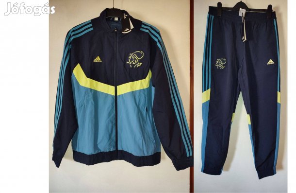 Ajax Amsterdam eredeti adidas kék szabadidő szett