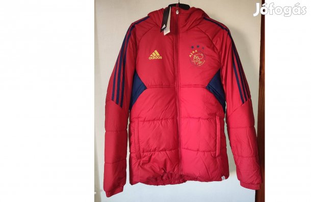 Ajax Amsterdam eredeti adidas meggy piros télikabát (M)