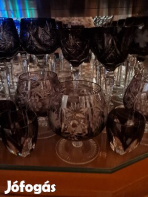 Ajka Kristály  hibátlan  készlet