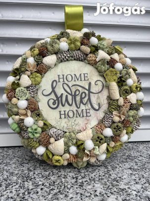 Ajtó kopogtató dísz ( zöld )