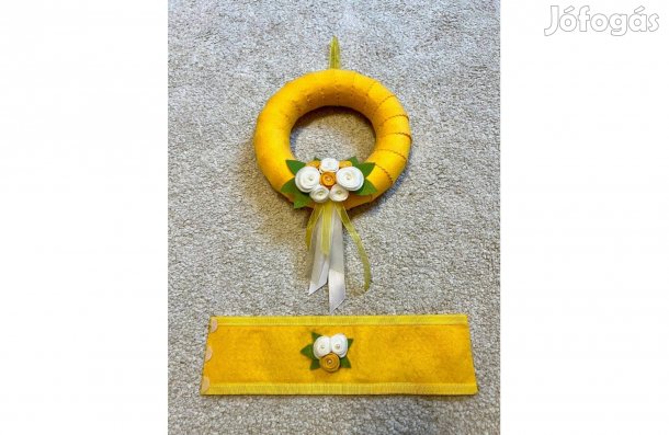 Ajtódísz és ceruzatartó (egyedi kézi készítésű)