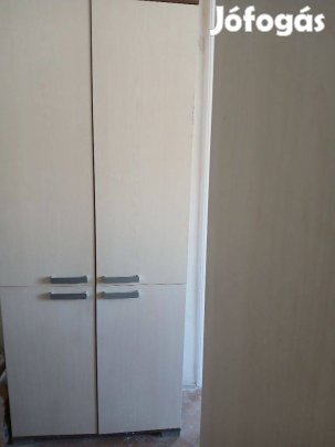 Ajtós, alul - felül polcos szekrény eladó