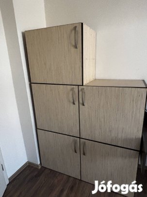 Ajtós kis szekrények eladók