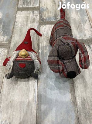 Ajtótámasz manó és kiskutya