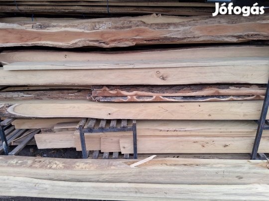 Akác gerenda, palló, fűrészáru