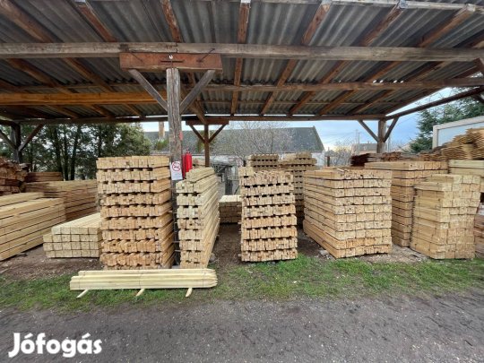 Akác karó, oszlop, deszka