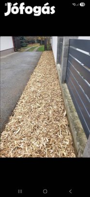 Akác mulcs természetes akácból készítve