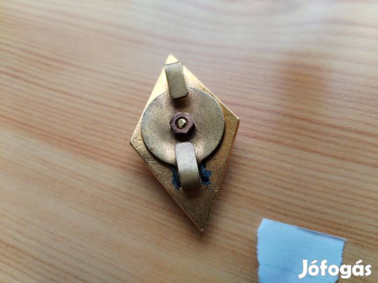 Akadémiai jelvény régi Rendőrtiszti